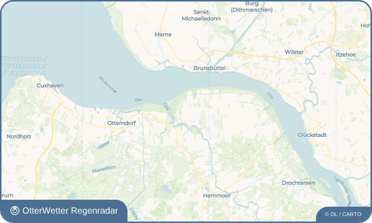 OtterWetter Regenradar-Widget Hörne
