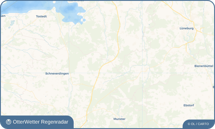 Widget-Vorschau für Hörpel Wetter-Widget-Vorschau mit Vorhersagedaten für Hörpel