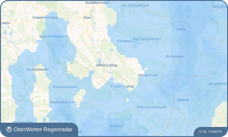 OtterWetter Regenradar-Widget Hörsum