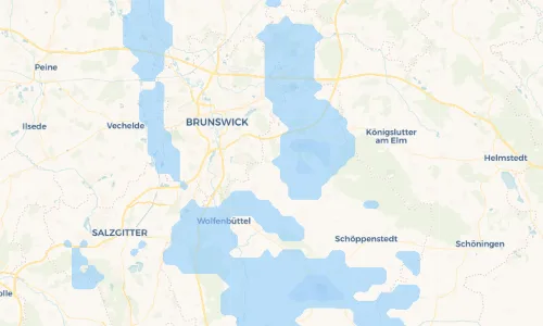 Regenradar-Vorschau: aktuelle Niederschläge in Hötzum und Umgebung