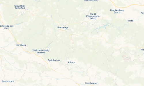Regenradar Vorschaubild - Aktuelle Niederschläge in Hohegeiß und Umgebung