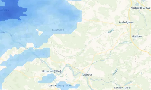 Regenradar Vorschaubild - Aktuelle Niederschläge in Hohen Woos und Umgebung