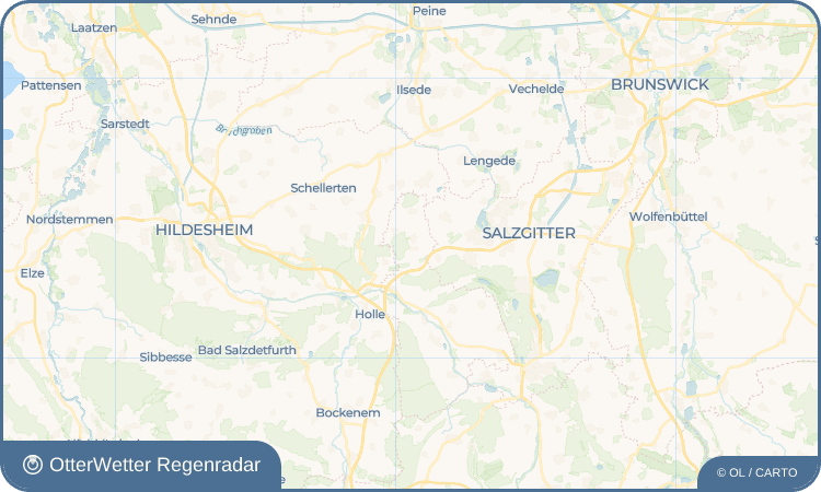 OtterWetter Regenradar-Widget Hohenassel