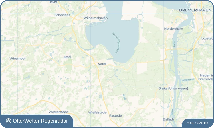 Widget-Vorschau für Hohenberge Wetter-Widget-Vorschau mit Vorhersagedaten für Hohenberge
