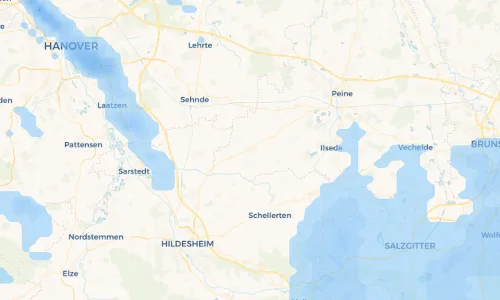 Regenradar Vorschaubild - Aktuelle Niederschläge in Hohenhameln und Umgebung