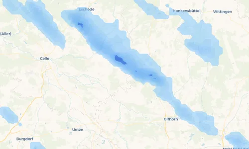 Regenradar Vorschaubild - Aktuelle Niederschläge in Hohne und Umgebung