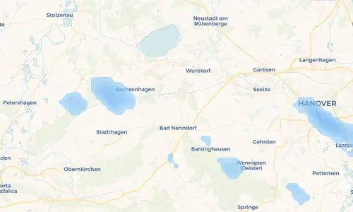 Regenradar Vorschaubild - Aktuelle Niederschläge in Hohnhorst und Umgebung
