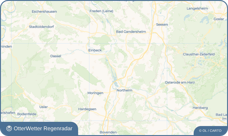 OtterWetter Regenradar-Widget Hohnstedt