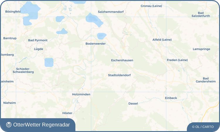 Wetter-Widget-Vorschau mit Vorhersagedaten für Holenberg