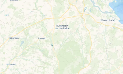 Regenradar Vorschaubild - Aktuelle Niederschläge in Holm-Seppensen und Umgebung