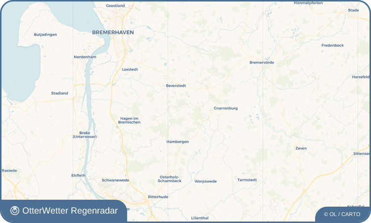 OtterWetter Regenradar-Widget Holste