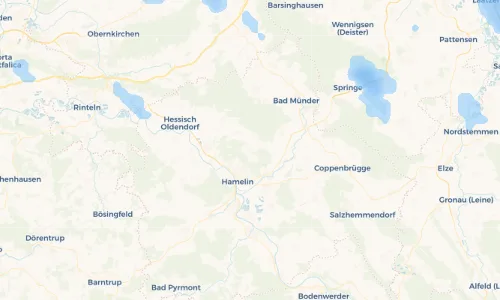 Regenradar Vorschaubild - Aktuelle Niederschläge in Holtensen und Umgebung