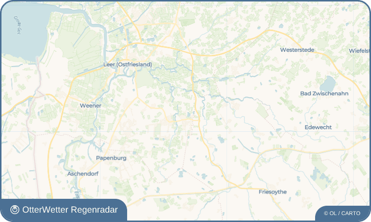 OtterWetter Regenradar-Widget Holterfehn
