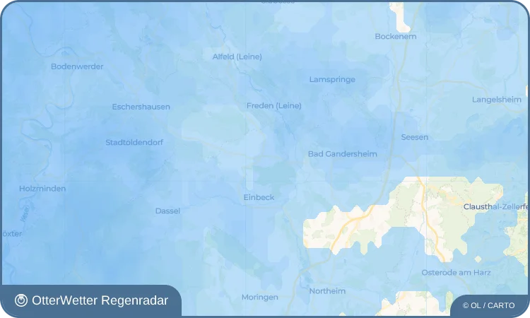 Widget-Vorschau für Holtershausen Wetter-Widget-Vorschau mit Vorhersagedaten für Holtershausen