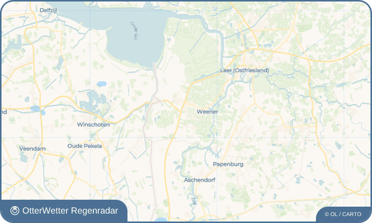 OtterWetter Regenradar-Widget Holthusen