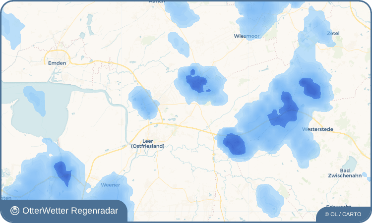 OtterWetter Regenradar-Widget Holtland-Nücke