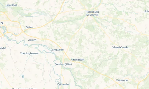 Regenradar Vorschaubild - Aktuelle Niederschläge in Holtum (Geest) und Umgebung