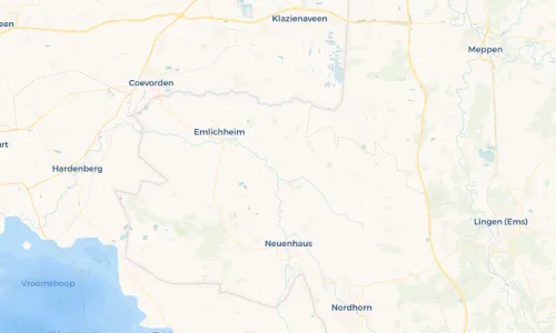 Regenradar Vorschaubild - Aktuelle Niederschläge in Hoogstede und Umgebung