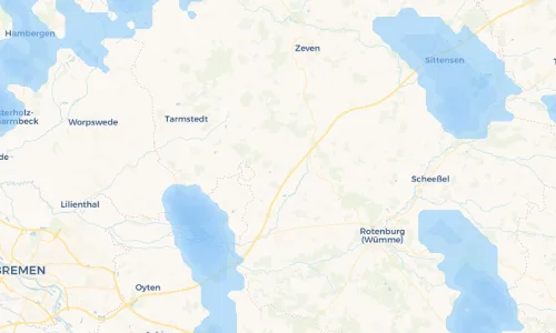 Regenradar Vorschaubild - Aktuelle Niederschläge in Horstedt und Umgebung