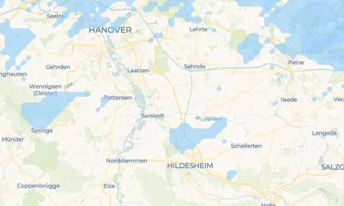 Regenradar Hotteln: aktuelle Niederschläge in Hotteln und Umgebung, Stand 17. Oktober 2026 um 6:10 Uhr