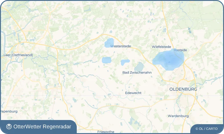 Widget-Vorschau für Howiek Wetter-Widget-Vorschau mit Vorhersagedaten für Howiek