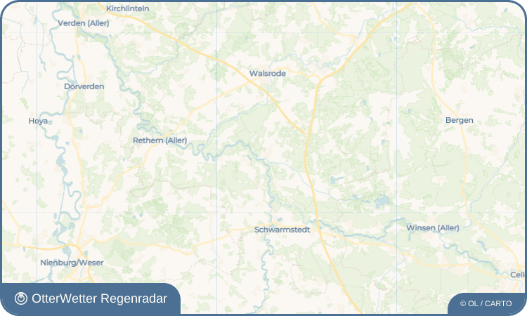 Widget-Vorschau für Hudemühlen Wetter-Widget-Vorschau mit Vorhersagedaten für Hudemühlen