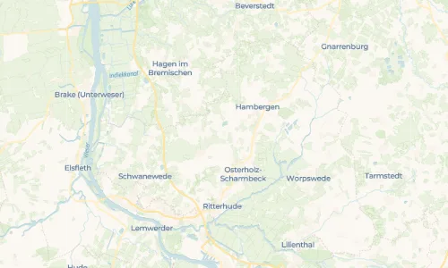 Regenradar Vorschaubild - Aktuelle Niederschläge in Hülseberg und Umgebung