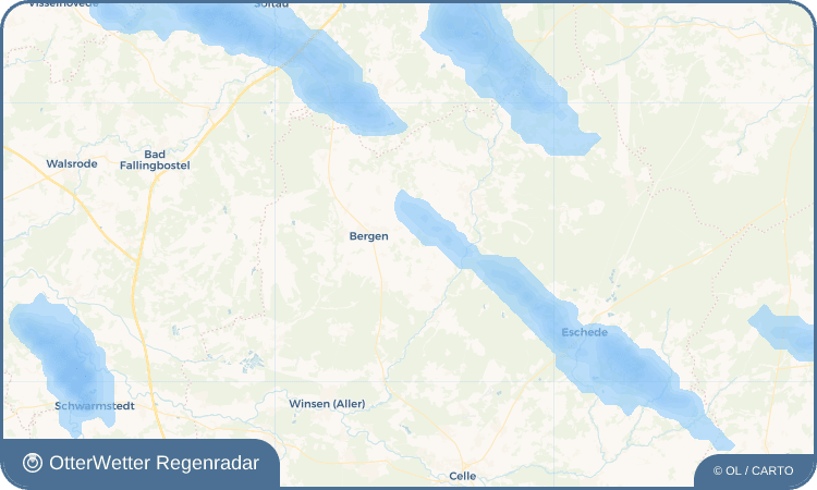 OtterWetter Regenradar-Widget Hünenburg