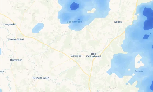 Regenradar Vorschaubild - Aktuelle Niederschläge in Hünzingen und Umgebung
