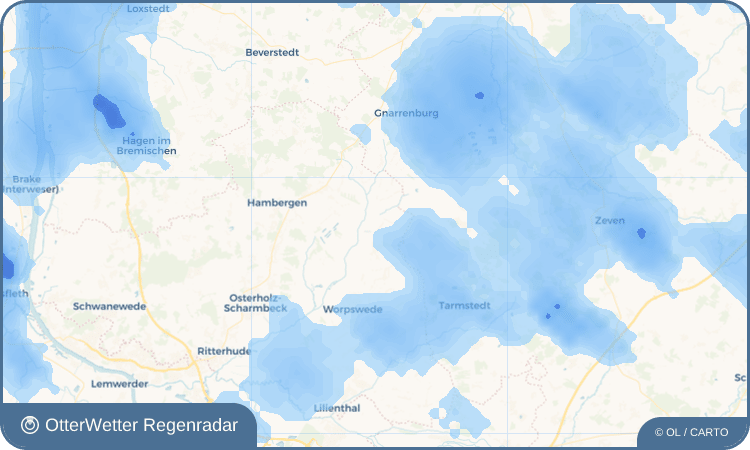Widget-Vorschau für Hüttendorf Wetter-Widget-Vorschau mit Vorhersagedaten für Hüttendorf