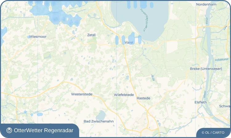 Widget-Vorschau für Hullenhausen Wetter-Widget-Vorschau mit Vorhersagedaten für Hullenhausen