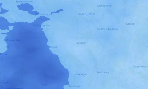 Regenradar Vorschaubild - Aktuelle Niederschläge in Hullersen und Umgebung