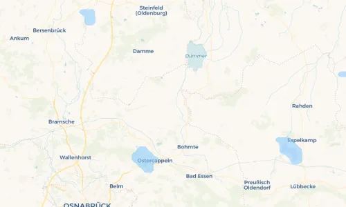 Regenradar Vorschaubild - Aktuelle Niederschläge in Hunteburg und Umgebung