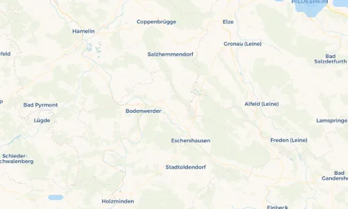 Regenradar-Vorschau: aktuelle Niederschläge in Hunzen und Umgebung