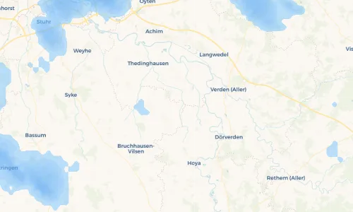 Regenradar Vorschaubild - Aktuelle Niederschläge in Hustedt und Umgebung
