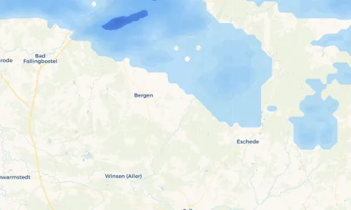 Regenradar Vorschaubild - Aktuelle Niederschläge in Huxahl und Umgebung