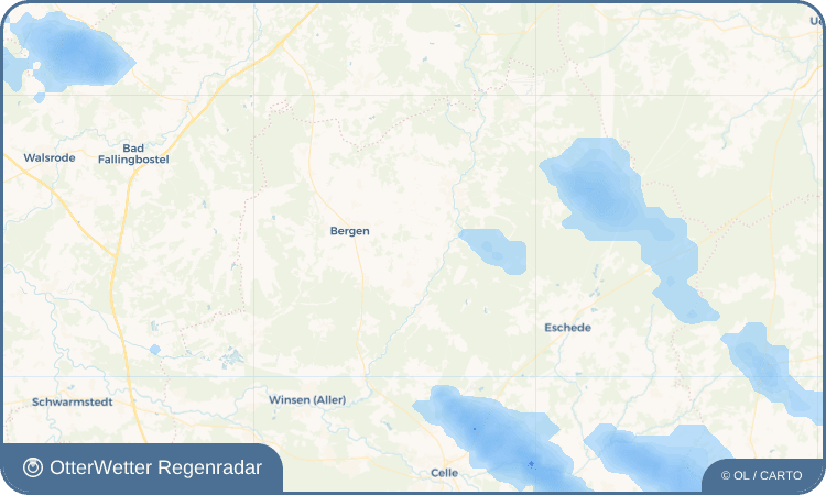 OtterWetter Regenradar-Widget Huxahl