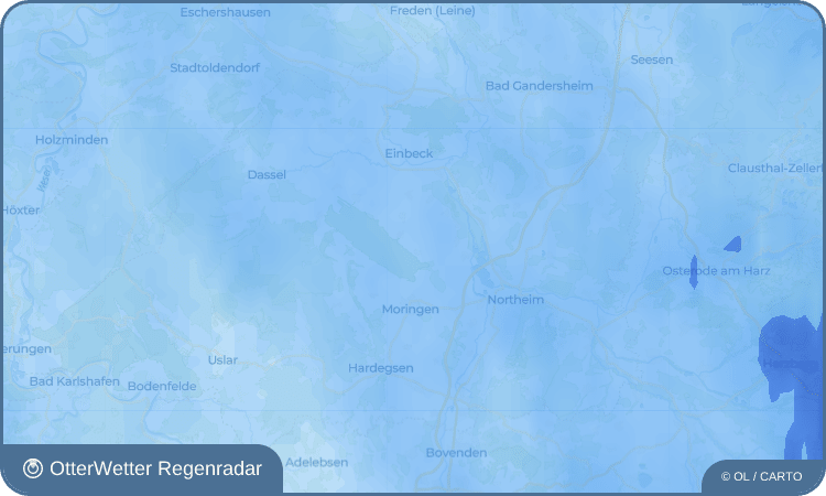 OtterWetter Regenradar-Widget Iber