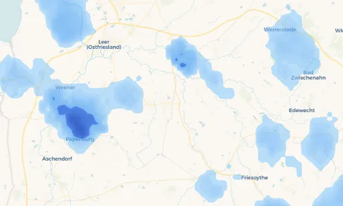 Regenradar Vorschaubild - Aktuelle Niederschläge in Idafehn und Umgebung