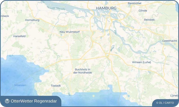 Wetter-Widget-Vorschau mit Vorhersagedaten für Iddensen