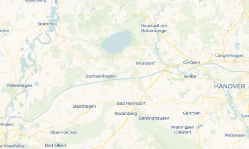 Regenradar Idensen: aktuelle Niederschläge in Idensen und Umgebung, Stand 19. Oktober 2026 um 18:25 Uhr