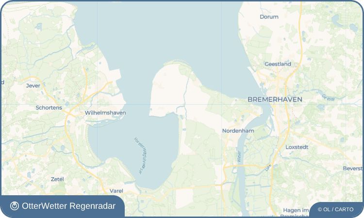 Wetter-Widget-Vorschau mit Vorhersagedaten für Iffens