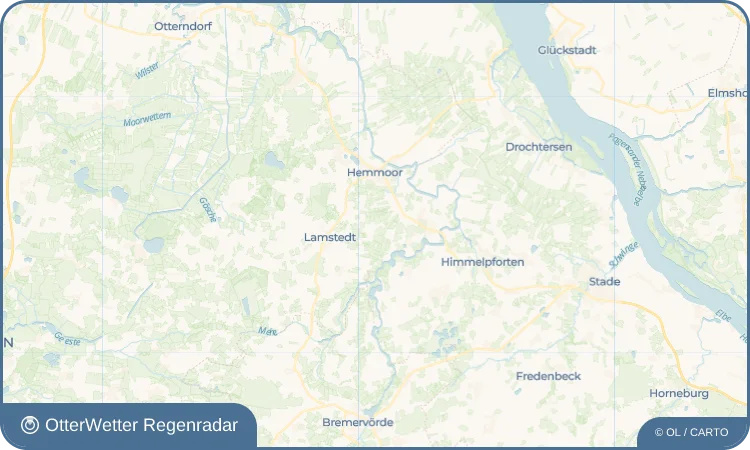 Widget-Vorschau für Ihlbeck Wetter-Widget-Vorschau mit Vorhersagedaten für Ihlbeck