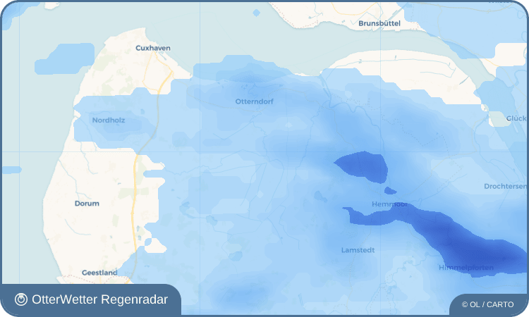 Widget-Vorschau für Ihlienworth Wetter-Widget-Vorschau mit Vorhersagedaten für Ihlienworth