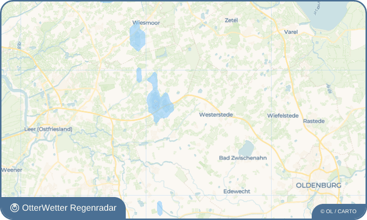 OtterWetter Regenradar-Widget Ihorst