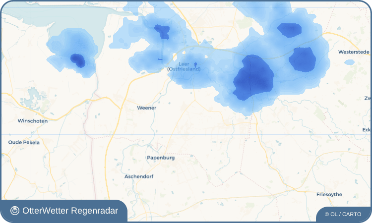 OtterWetter Regenradar-Widget Ihren