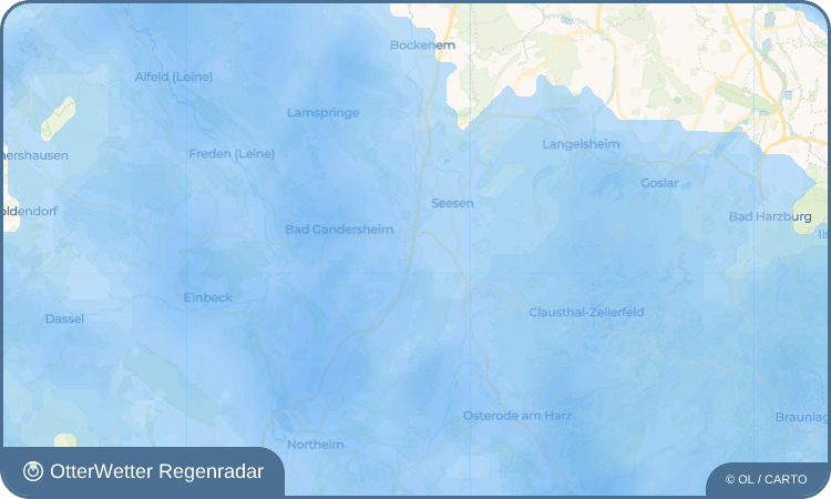 OtterWetter Regenradar-Widget Ildehausen