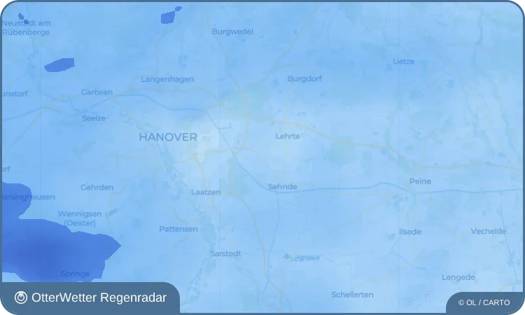 Wetter-Widget-Vorschau mit Vorhersagedaten für Ilten