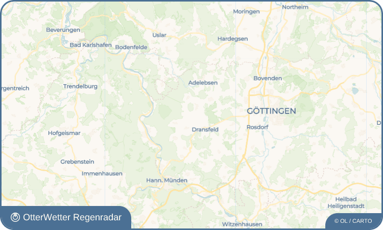 OtterWetter Regenradar-Widget Imbsen