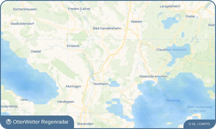 Widget-Vorschau für Imbshausen Wetter-Widget-Vorschau mit Vorhersagedaten für Imbshausen